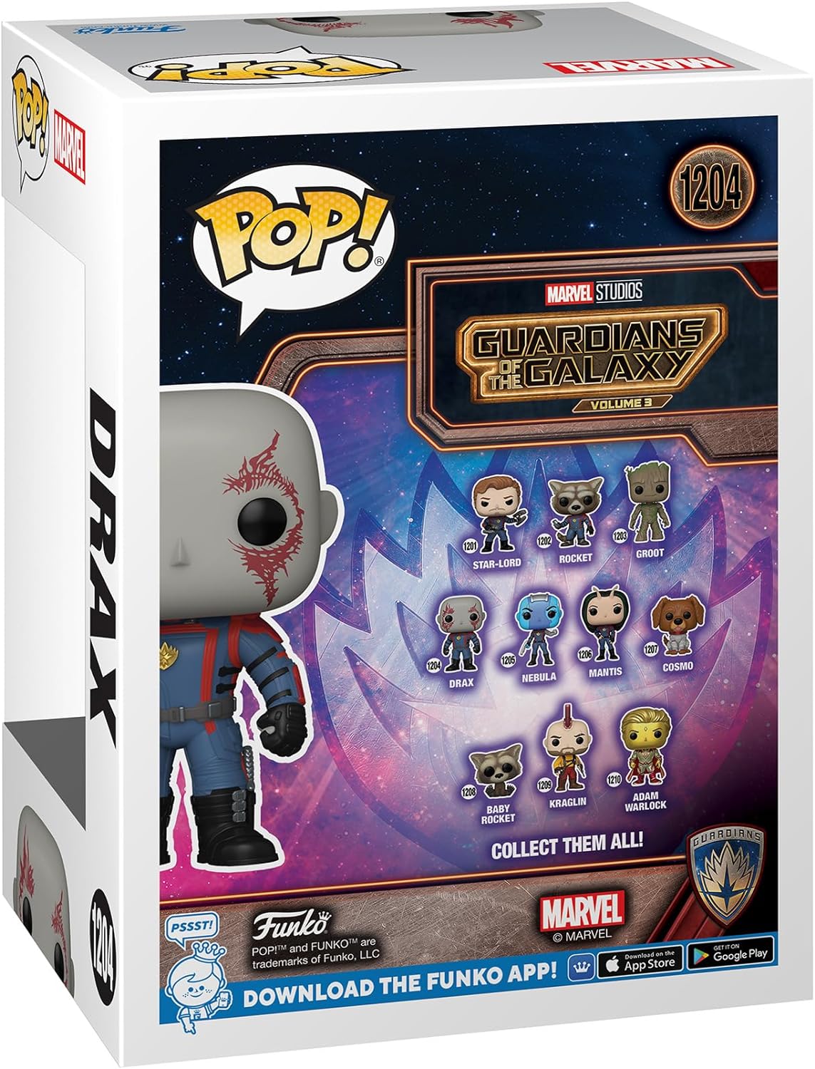 Funko Pop! Marvel: Guardians of The Galaxy Volume 3 - Drax