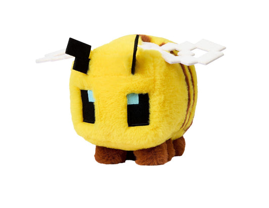 Mattel Minecraft Plush Toy, Bee Soft Doll Inspired by A Minecraft Movie Character, 8-inch Collectible