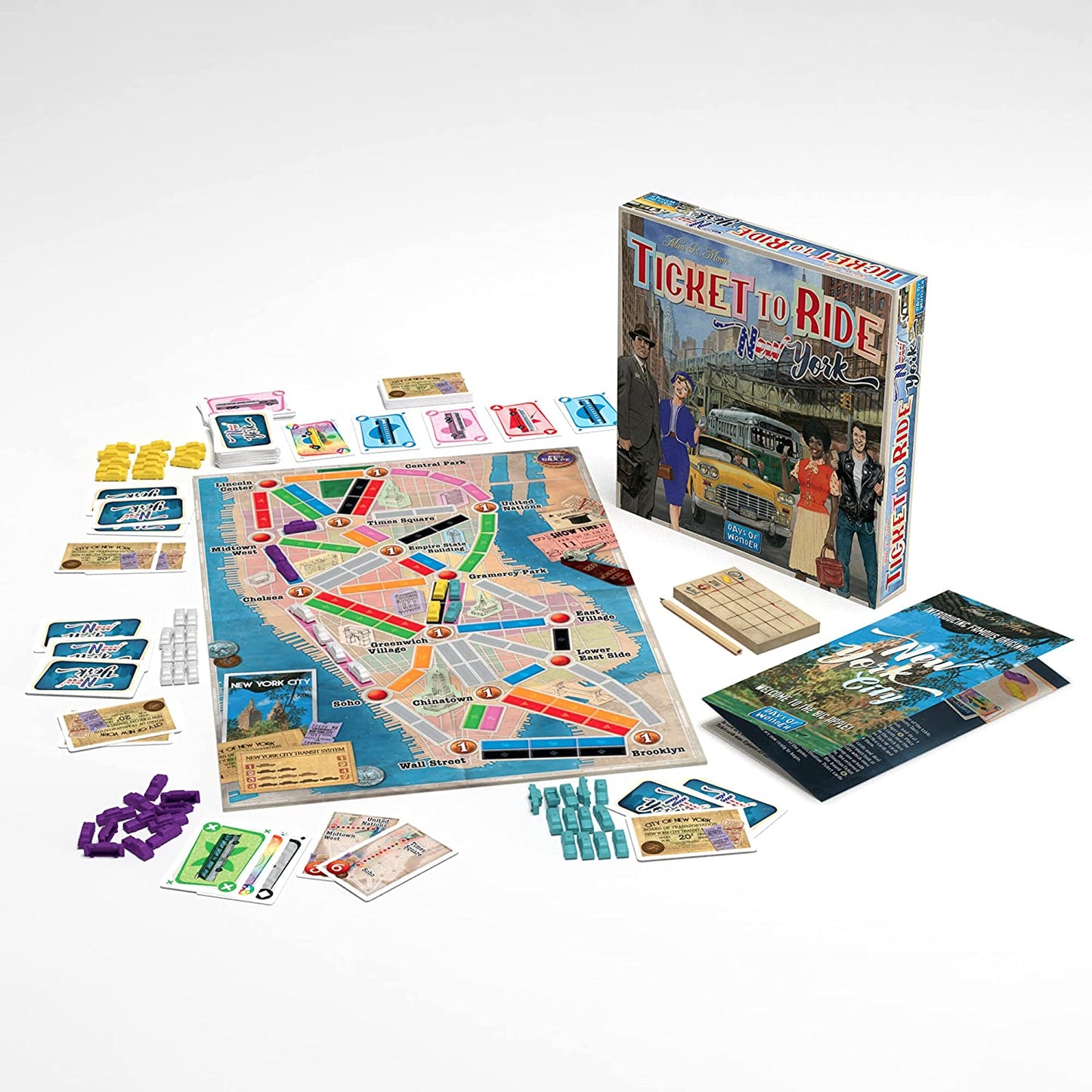 Ticket to Ride New York Board Game