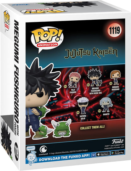 Funko Pop! Vinyl: Jujutsu Kaisen - Megumi Fushiguro W/ Toads Exclusive