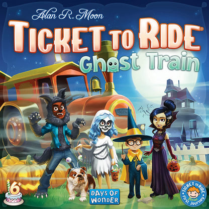 Ticket to Ride Ghost Train Board Game Strategy Game