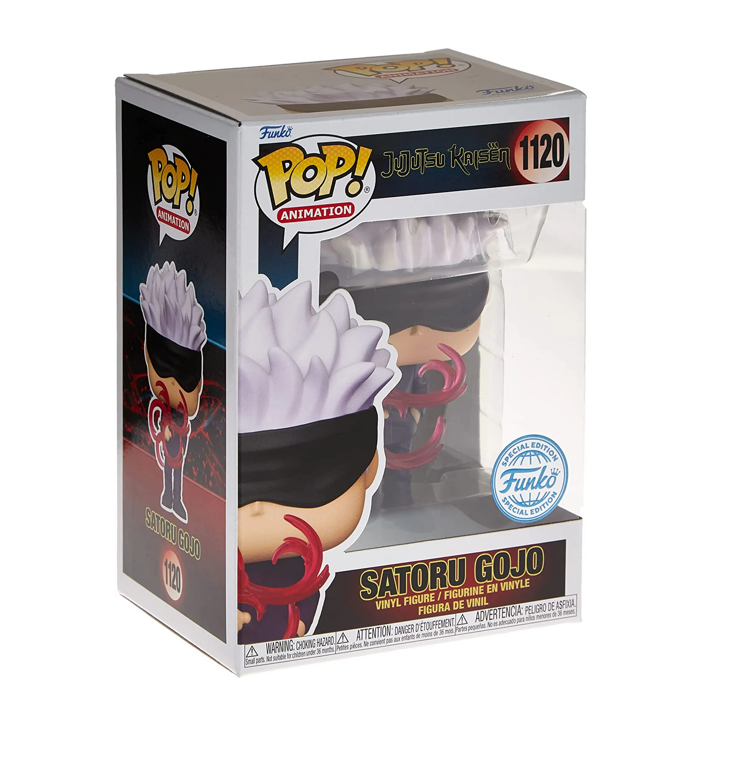 Funko Jujutsu Kaisen POP! Animation Satoru Gojo Exclusive Vinyl Figure #1120