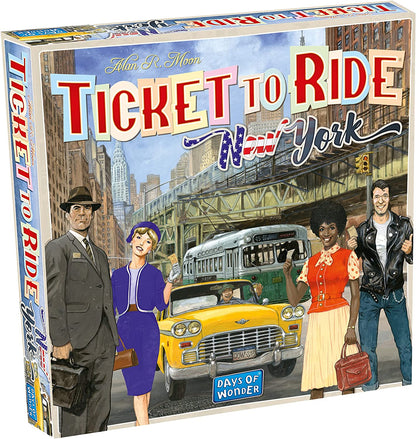 Ticket to Ride New York Board Game