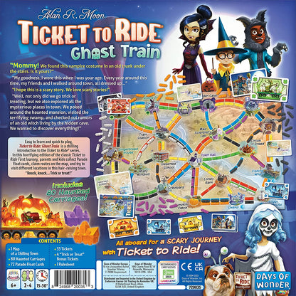 Ticket to Ride Ghost Train Board Game Strategy Game