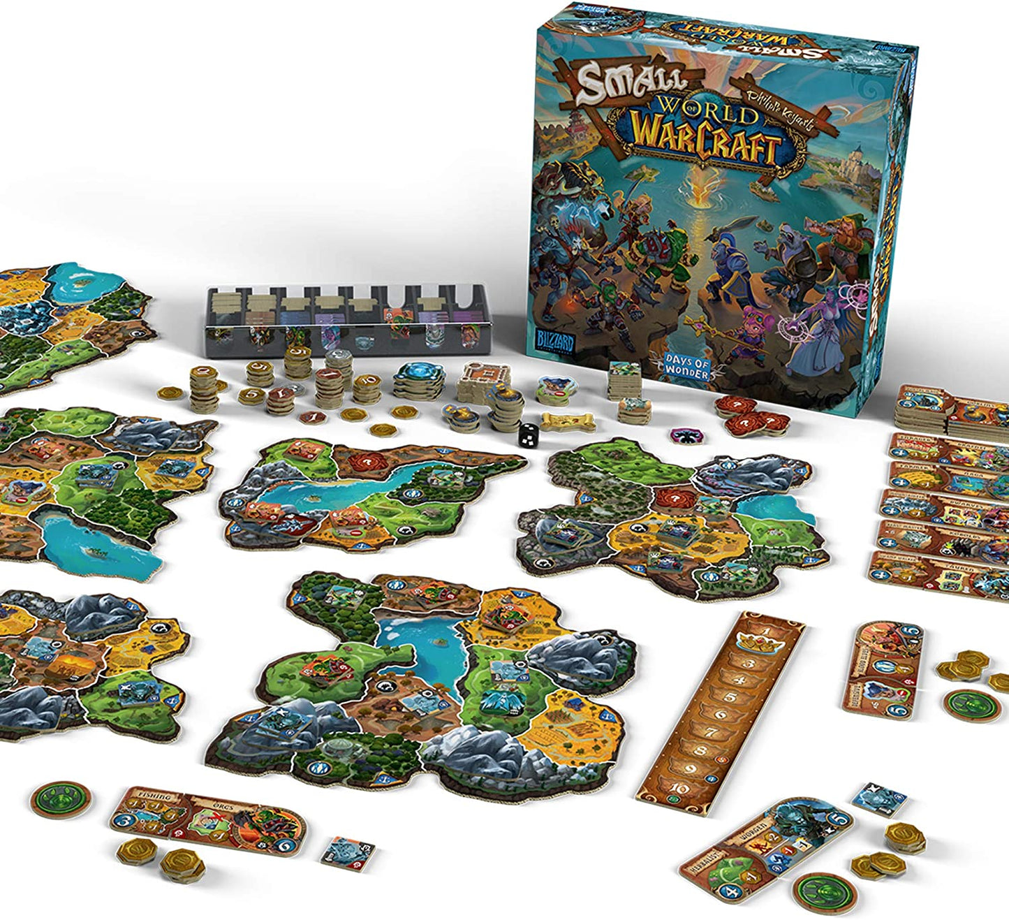 Small World of Warcraft Board Game Fantasy Civilization Game