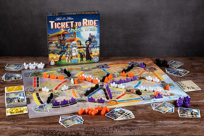 Ticket to Ride Ghost Train Board Game Strategy Game