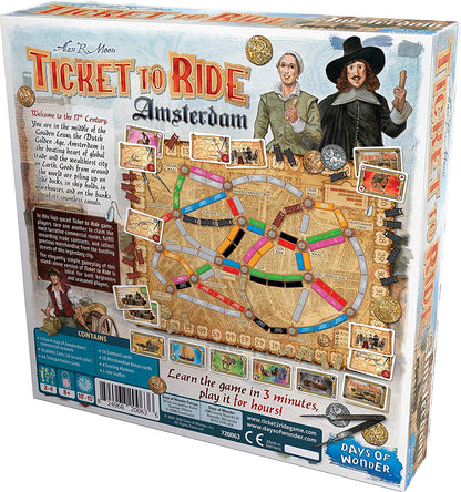 Ticket to Ride Amsterdam Express Board Game