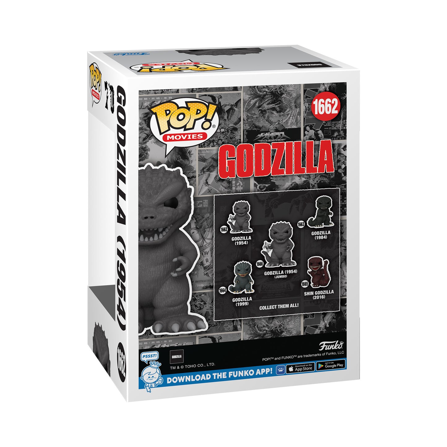 Funko POP Movies: Godzilla 70th Anniversary - Godzilla 1954