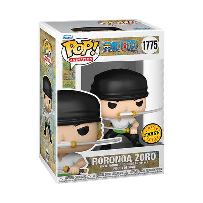 Funko Pop! Animation: One Piece - Roronoa Zoro with Chase (Style May Vary) Two Sword Style