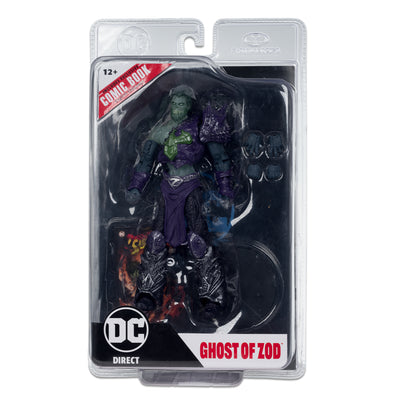 McFarlane Toys - DC Direct Page Punchers Ghost of Zod 7in Action Figure with Superman Comic