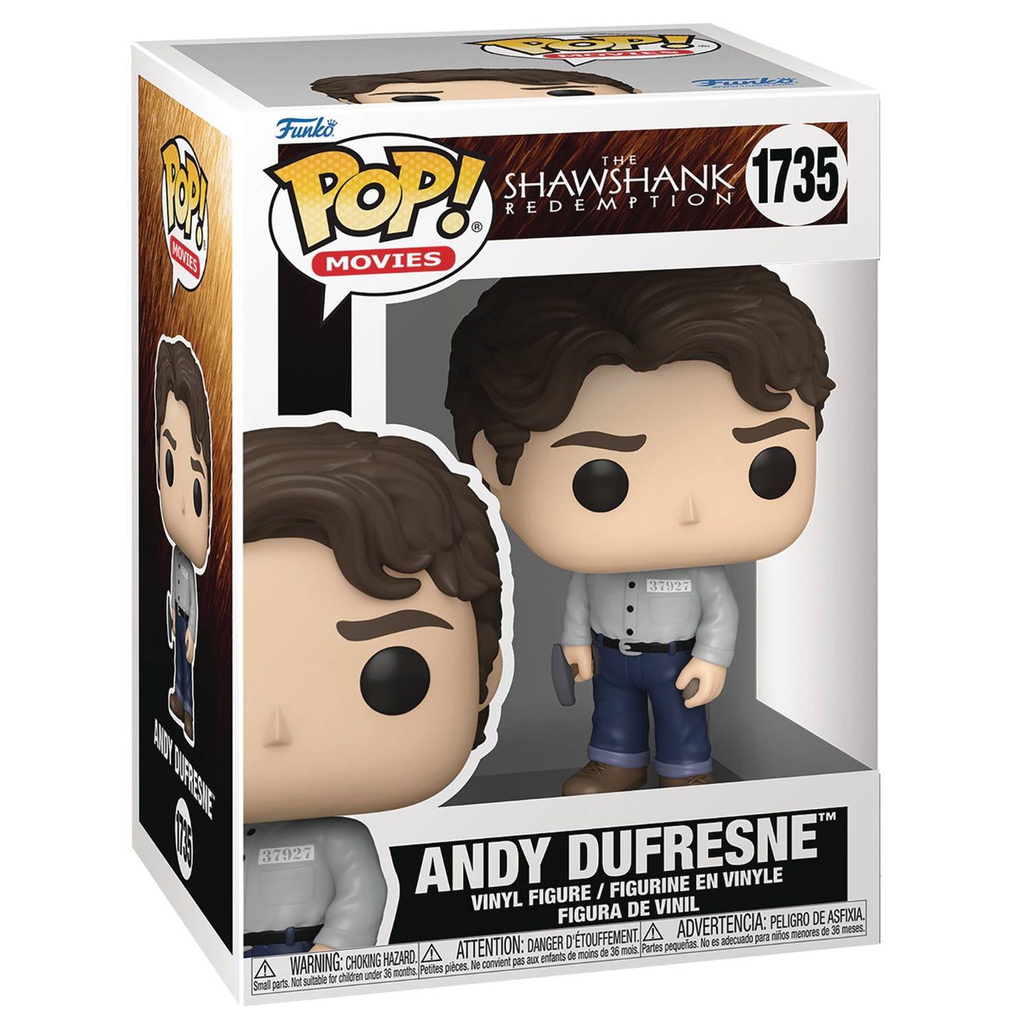 Funko POP Movies:  Shawshank Redemption - Andy Dufresne