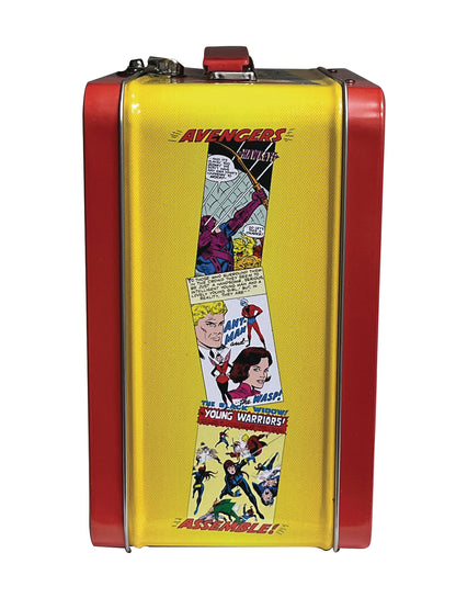Surreal Entertainment Avengers Assemble Tin Titans Previews Exclusive Lunch Box with Beverage Container