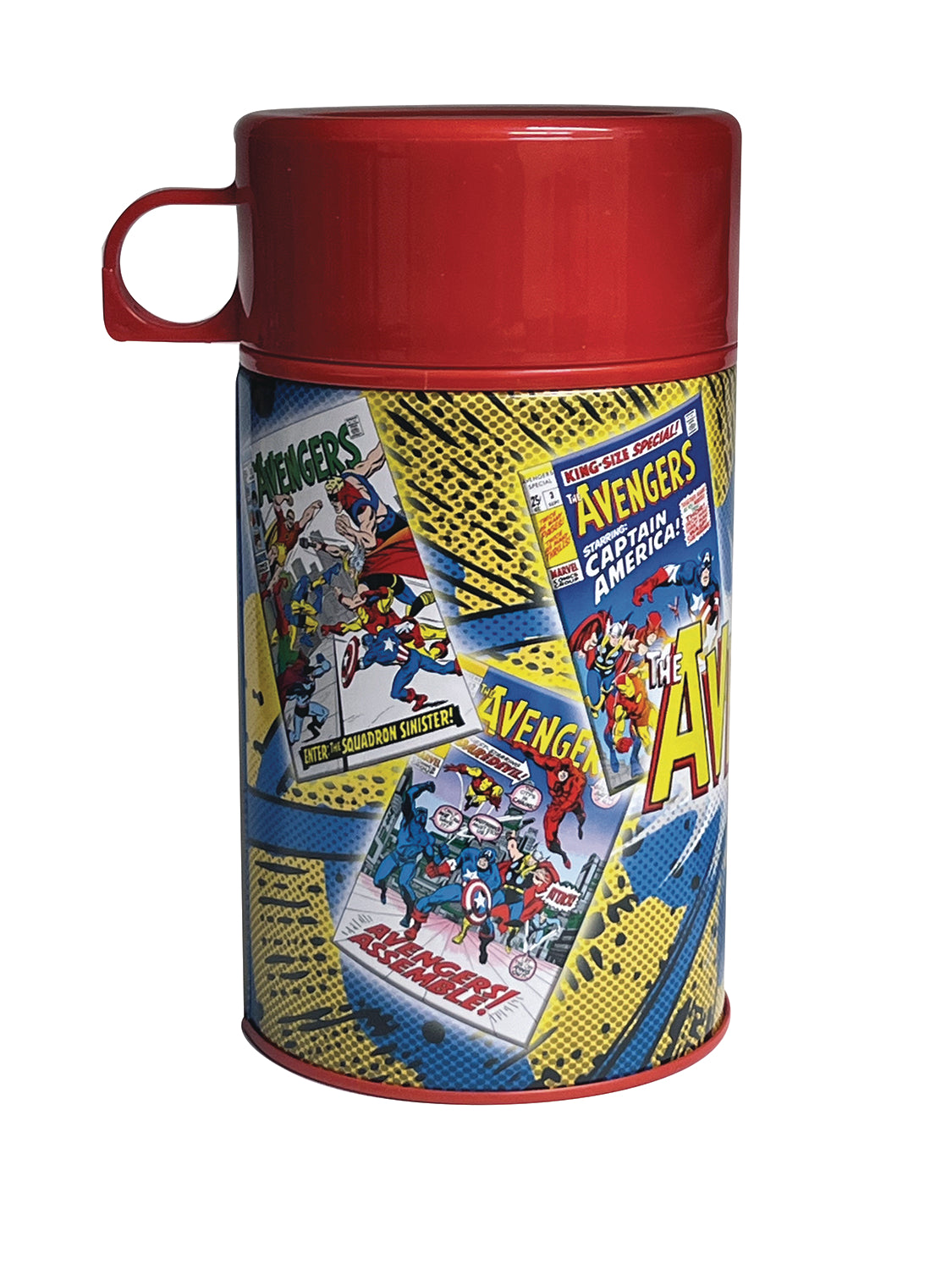 Surreal Entertainment Avengers Assemble Tin Titans Previews Exclusive Lunch Box with Beverage Container