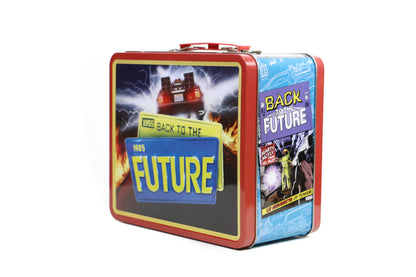 Surreal Entertainment Back to The Future Tin Titans Previews Exclusive Lunch Box with Beverage Container