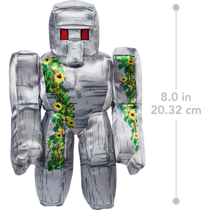 Minecraft Iron Golem 8 Inch Stuffed Plush Toy by A Minecraft Movie