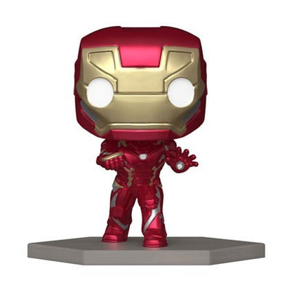 Funko POP! Marvel: Civil War Build A Scene - Iron Man - Captain America Amazon Exclusive