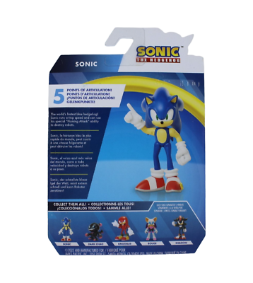 Sonic The Hedgehog Pointing Modern Sonic 2.5-Inch Action Figure